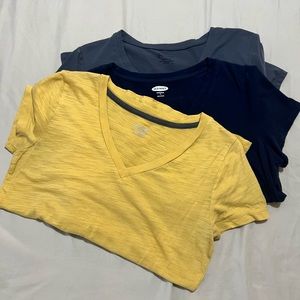 Three Basic women’s tees.